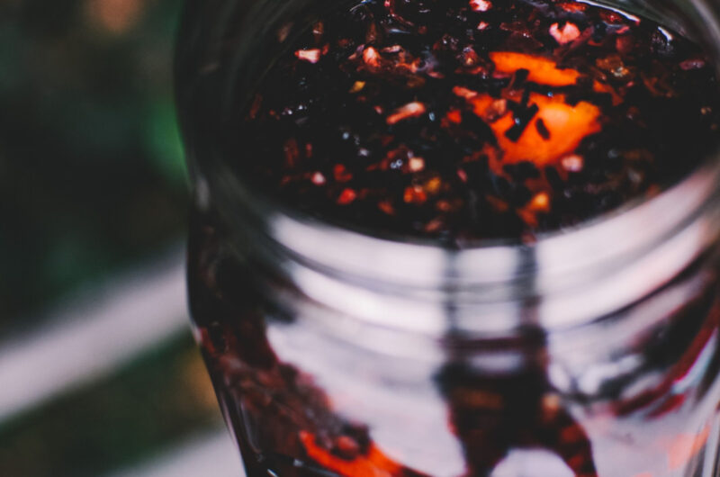 Tisane d'été à l'hibiscus